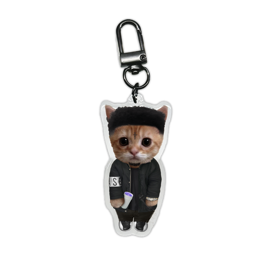 21 Savage XXL Kitty Keychain