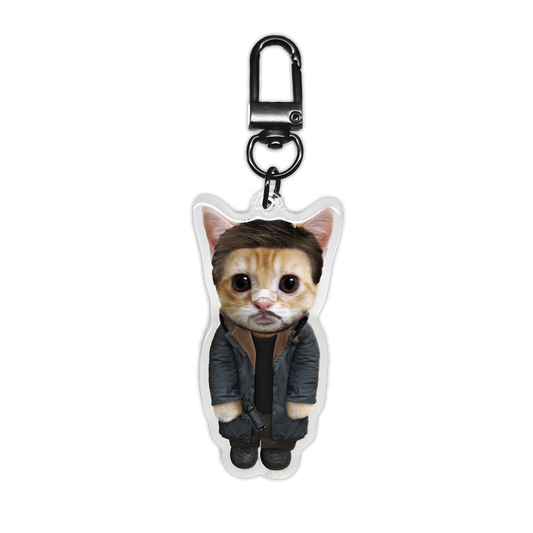 Blade Runner Officer K Kitty Keychain