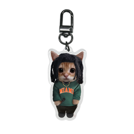 Denzel Curry XXL Kitty Keychain