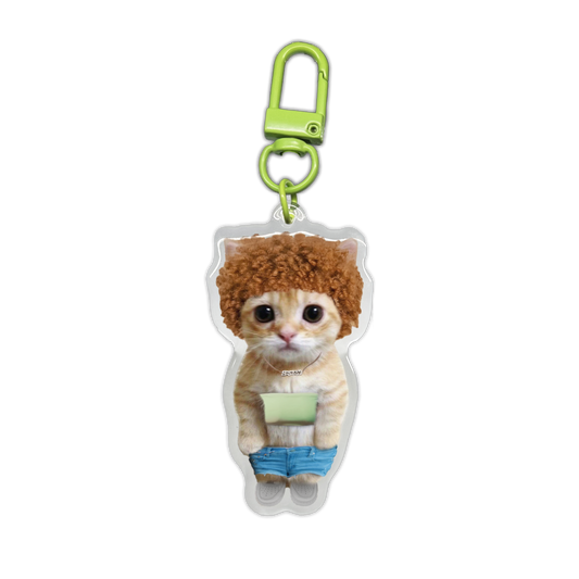 Ice Spice Kitty Keychain