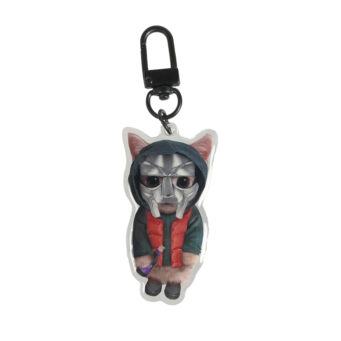 MF DOOM Kitty Keychain