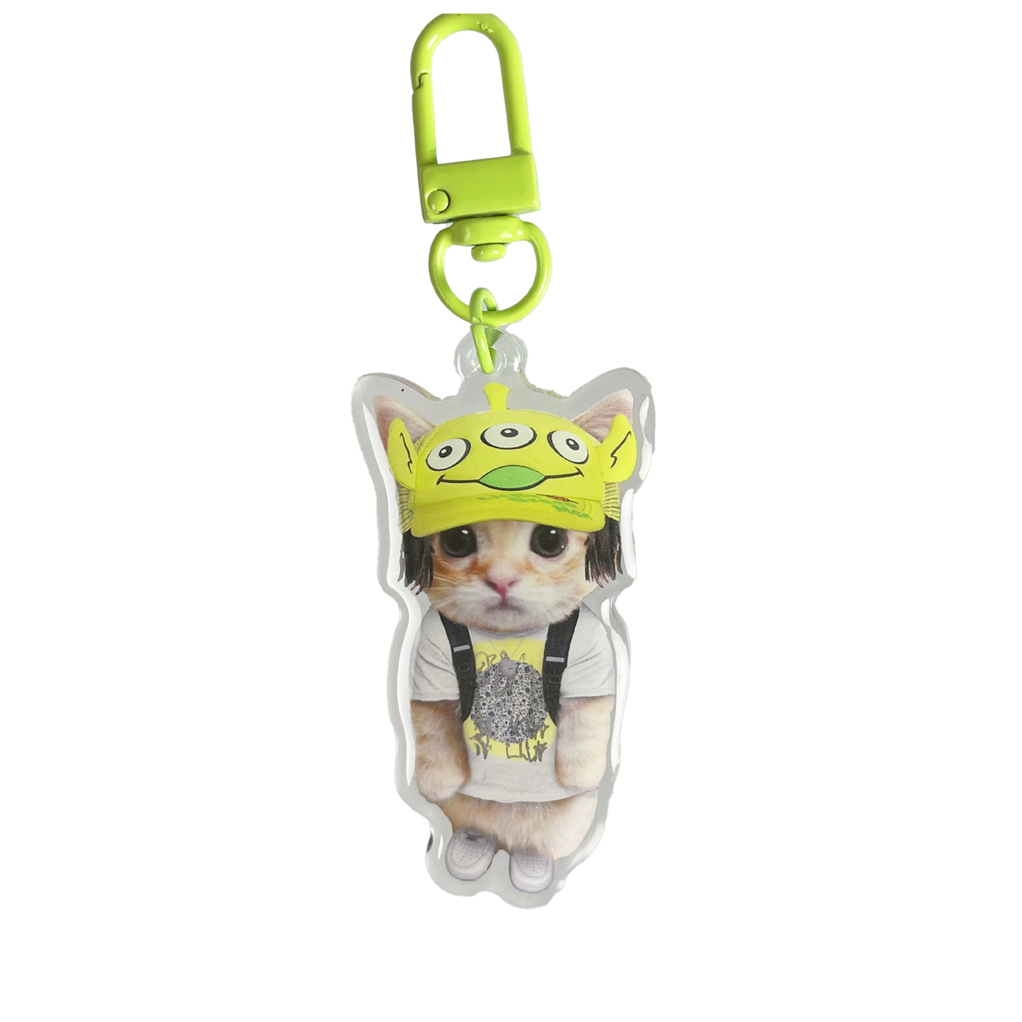 Bladee Gummy Kitty Keychain
