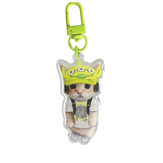 Bladee Gummy Kitty Keychain