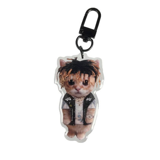 Juice WRLD Kitty Keychain
