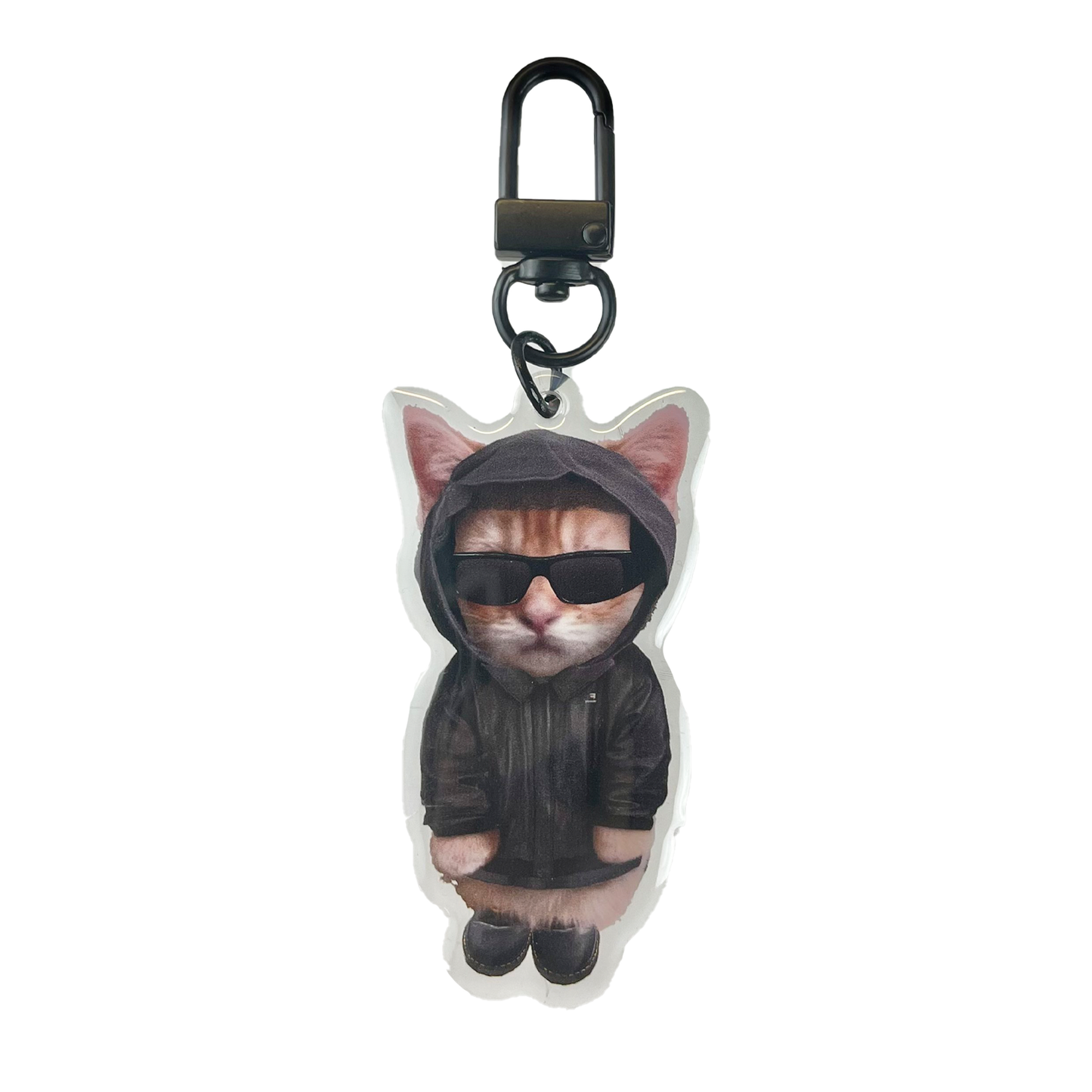 Kanye Balenciaga Kitty Keychain