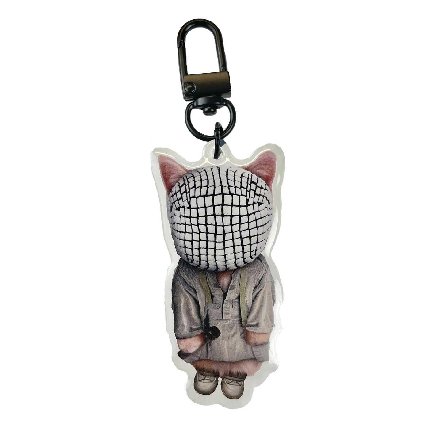 Yeezus Kitty Keychain