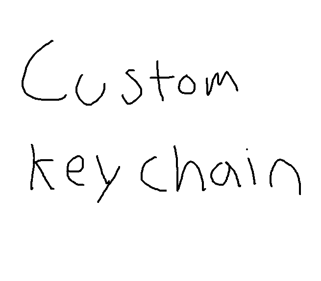 Custom keychain