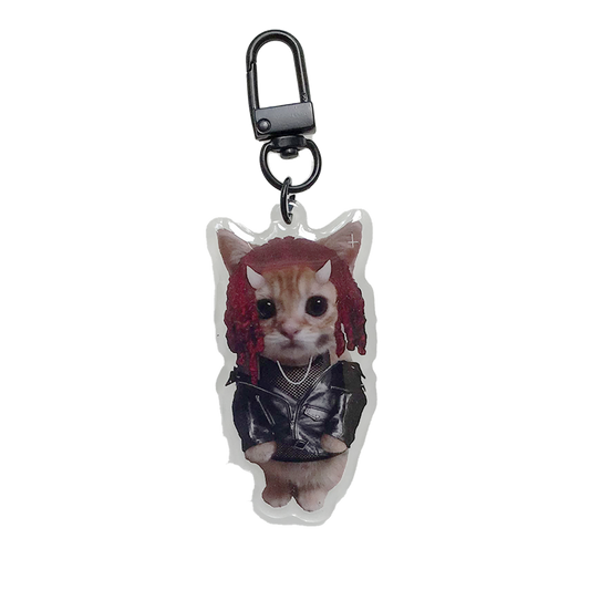 Playboi Carti Vamp Kitty Keychain