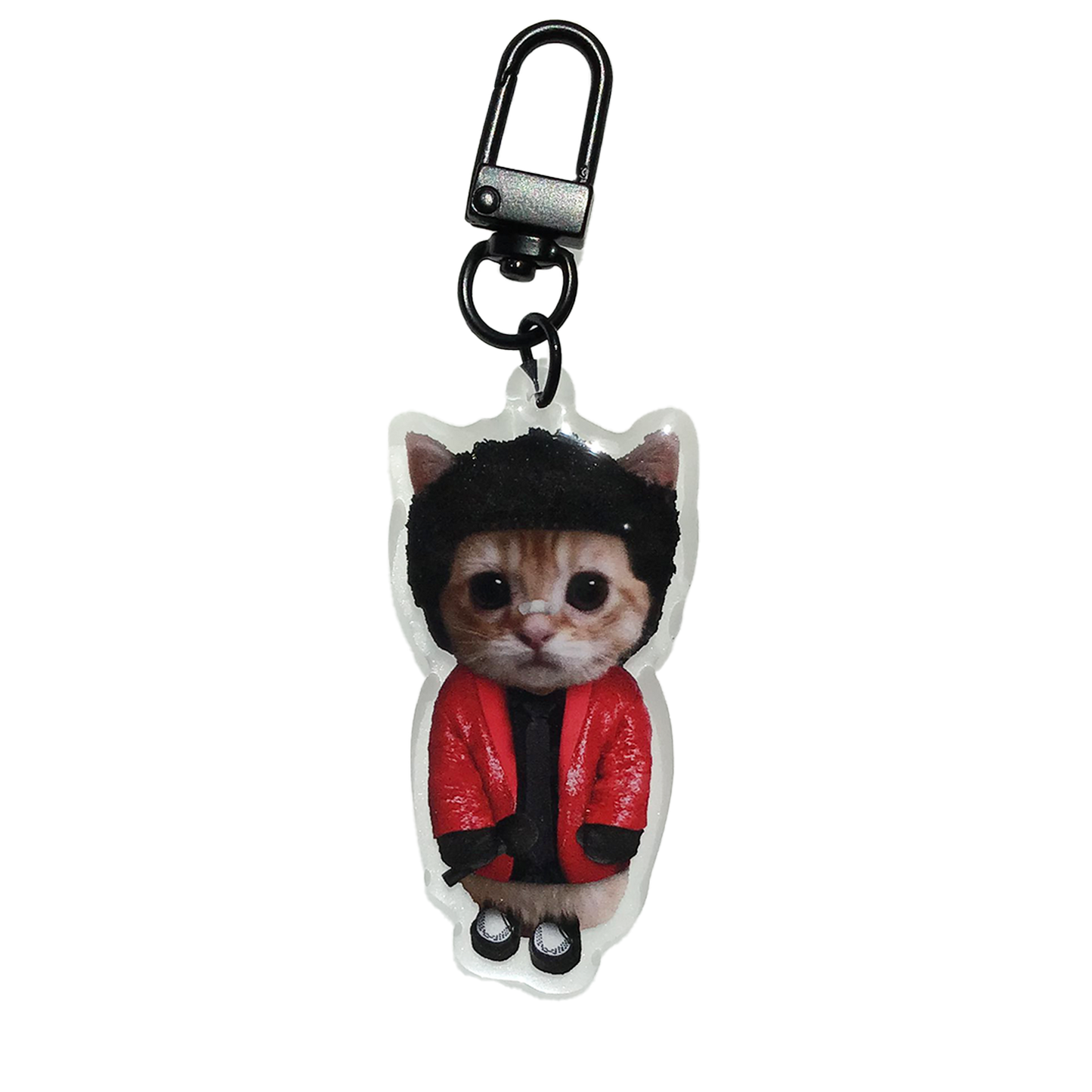 The Weeknd Kitty Keychain